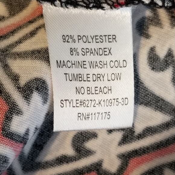 Haani Geometric Print Sheath Dress, Size L - Picture 4 of 8